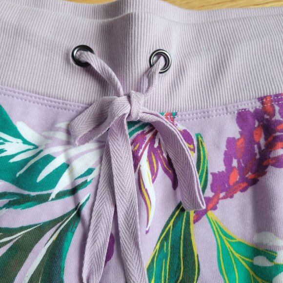 Terra Sky Women's Tropical High-Waisted Shorts Size 1x - Picture 3 of 5